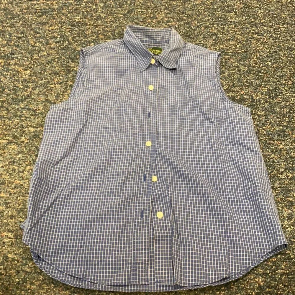 Sleeveless Button Down Top sz. S petite